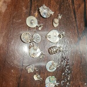 Tiffany & Co. Silver Charm Set//price For All//have Been Altered By Jewler Barry